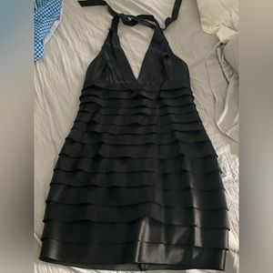 BCBG Halter dress Black